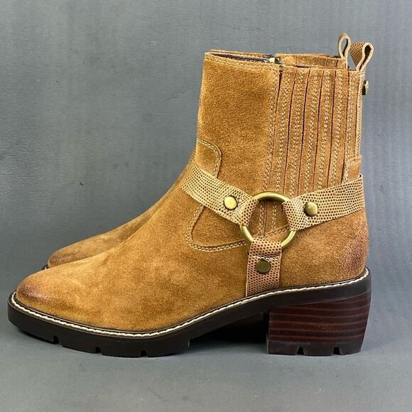 Donald Pliner Women MAI Saddle Bootie shoes size 8 - Picture 4 of 11